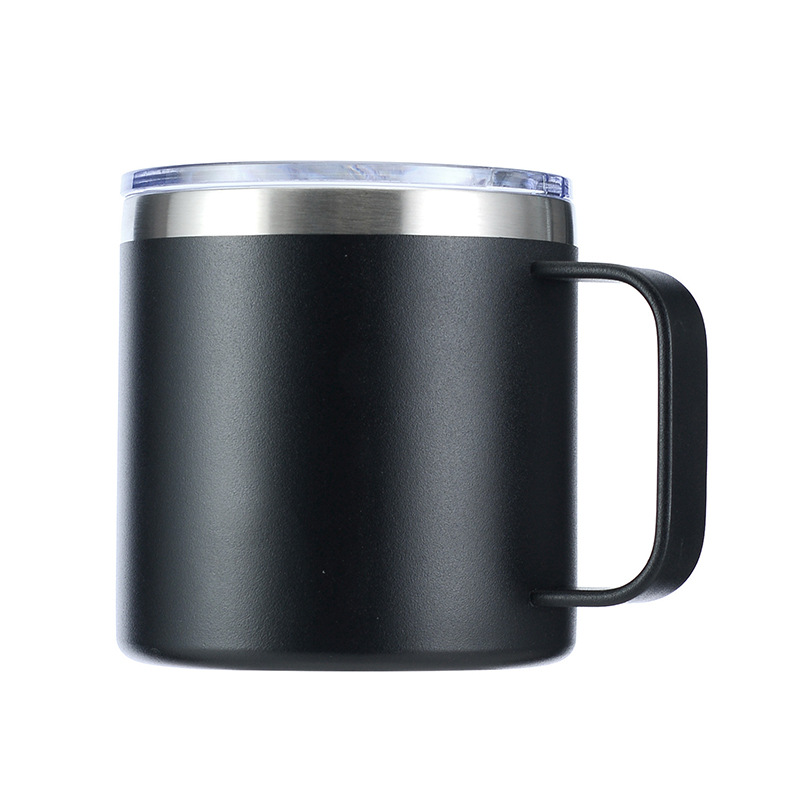 14 oz Vacuum Insulated Stainless Steel Mug With Handle